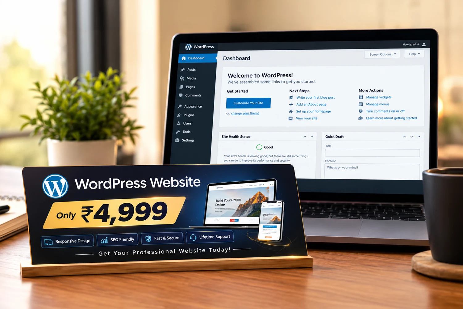 WordPress Website Under ₹4,999 – Is It Really Possible? Complete Guide 2026