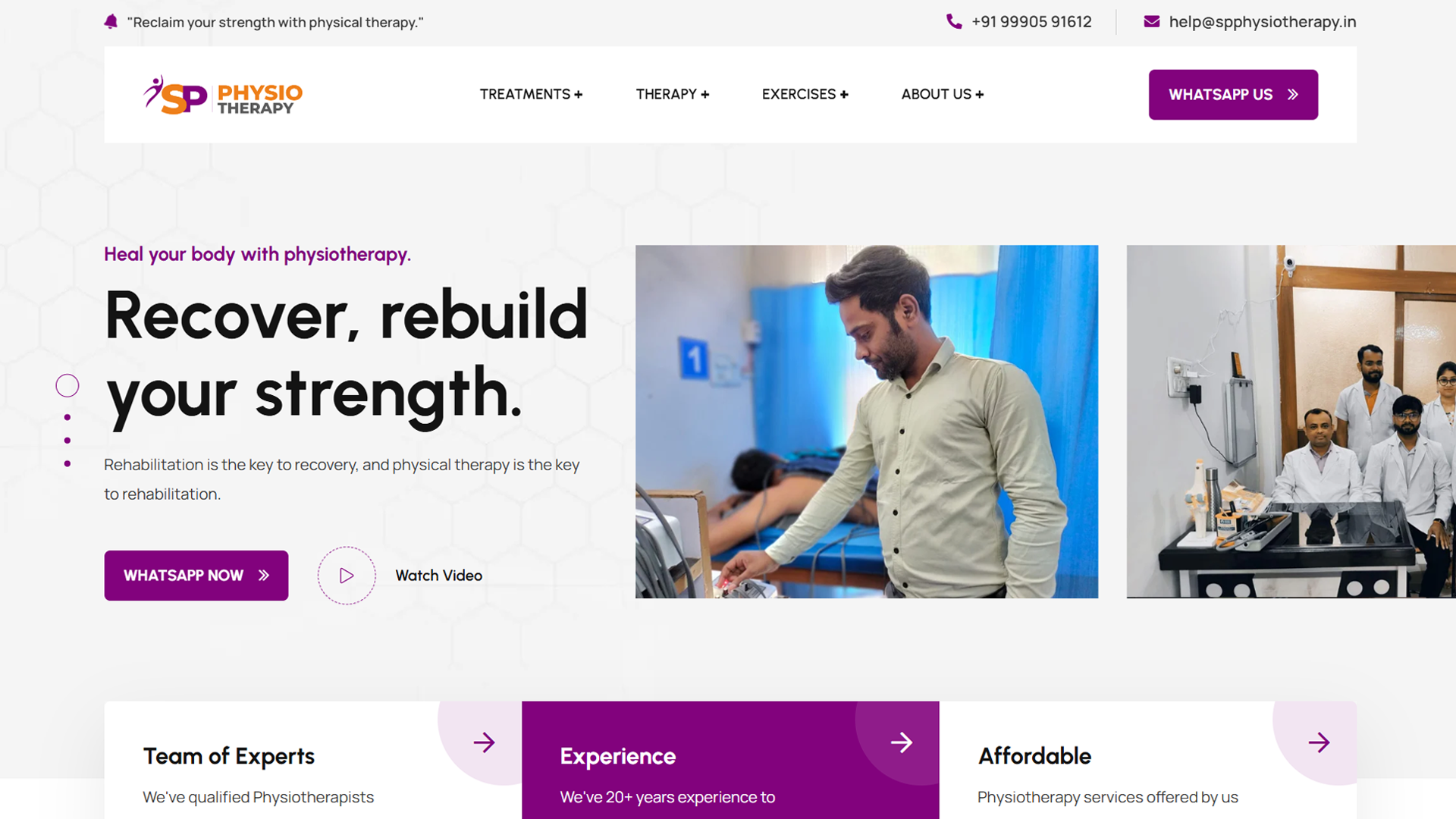 SP Physiotherapy Conversion
